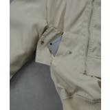 ギャザーデザインアシンメトリーMA-1 | ad thie | 詳細画像58 