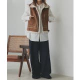 ムートンボアベスト | ad thie | 詳細画像14 