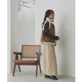 ムートンボアベスト | ad thie | 詳細画像7 