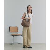 ドット レオパード パターンアソートショルダーバッグ | ad thie | 詳細画像12 