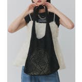 カラフルニットトートバッグ | ad thie | 詳細画像11 