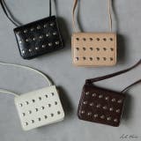 スタッズデザインミニショルダーバッグ | ad thie | 詳細画像1 