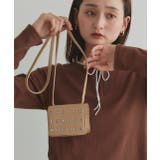 スタッズデザインミニショルダーバッグ | ad thie | 詳細画像16 