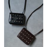 スタッズデザインミニショルダーバッグ | ad thie | 詳細画像19 