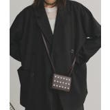 スタッズデザインミニショルダーバッグ | ad thie | 詳細画像4 