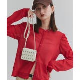 スタッズデザインミニショルダーバッグ | ad thie | 詳細画像8 