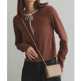 ベージュ | スタッズデザインミニショルダーバッグ | ad thie