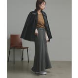 【2025AW新作】ピグメントイージーロングスカート | ad thie | 詳細画像10