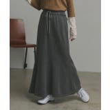 【2025AW新作】ピグメントイージーロングスカート | ad thie | 詳細画像13