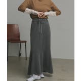 【2025AW新作】ピグメントイージーロングスカート | ad thie | 詳細画像15