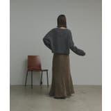 【2025AW新作】ピグメントイージーロングスカート | ad thie | 詳細画像20