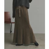 【2025AW新作】ピグメントイージーロングスカート | ad thie | 詳細画像23