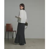 【2025AW新作】ピグメントイージーロングスカート | ad thie | 詳細画像4