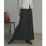 【2025AW新作】ピグメントイージーロングスカート | ad thie | 詳細画像7