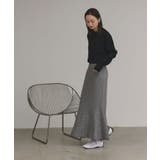 【2025AW新作】スパンコールラメニットロングスカート	 | ad thie | 詳細画像11 