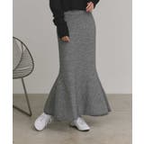 【2025AW新作】スパンコールラメニットロングスカート	 | ad thie | 詳細画像13 