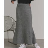 【2025AW新作】スパンコールラメニットロングスカート	 | ad thie | 詳細画像16 