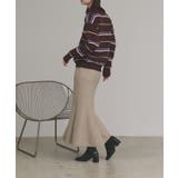 【2025AW新作】スパンコールラメニットロングスカート	 | ad thie | 詳細画像18 