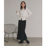 【2025AW新作】スパンコールラメニットロングスカート	 | ad thie | 詳細画像2 