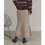 【2025AW新作】スパンコールラメニットロングスカート	 | ad thie | 詳細画像20 