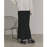 【2025AW新作】スパンコールラメニットロングスカート	 | ad thie | 詳細画像6 