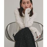 【2025AW新作】スパンコールラメニットロングスカート	 | ad thie | 詳細画像9 