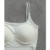 【2025AW新作】裏起毛カップ付きリブキャミソール | ad thie | 詳細画像30 