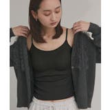 【2025AW新作】カップ付きリブキャミソール | ad thie | 詳細画像12 