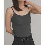 【2025AW新作】カップ付きリブキャミソール | ad thie | 詳細画像19 