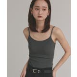 【2025AW新作】カップ付きリブキャミソール | ad thie | 詳細画像21 