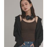 【2025AW新作】カップ付きリブキャミソール | ad thie | 詳細画像24 