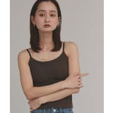 【2025AW新作】カップ付きリブキャミソール | ad thie | 詳細画像26 