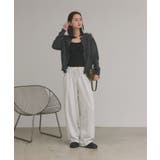 【2025AW新作】カップ付きリブキャミソール | ad thie | 詳細画像9 