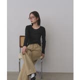 【2025AW新作】起毛クルーネックインナーカットソー | ad thie | 詳細画像15