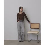 【2025AW新作】起毛クルーネックインナーカットソー | ad thie | 詳細画像23