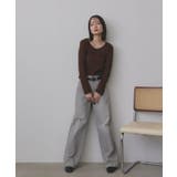 【2025AW新作】起毛クルーネックインナーカットソー | ad thie | 詳細画像24