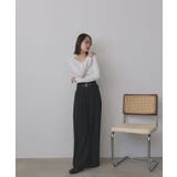 【2025AW新作】起毛クルーネックインナーカットソー | ad thie | 詳細画像3