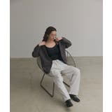 裏起毛レース切り替えキャミソール | ad thie | 詳細画像10 