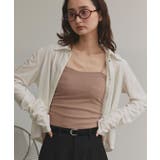 カップ付き起毛キャミソール | ad thie | 詳細画像18 