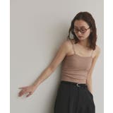 カップ付き起毛キャミソール | ad thie | 詳細画像21 