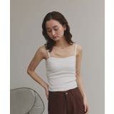 カップ付き起毛キャミソール | ad thie | 詳細画像6 