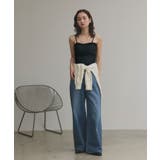 カップ付き起毛キャミソール | ad thie | 詳細画像8 