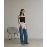 カップ付き起毛キャミソール | ad thie | 詳細画像9 