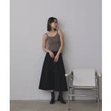 裏起毛カップ付きキャミソール | ad thie | 詳細画像13 