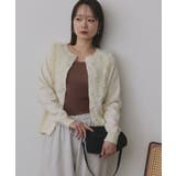 裏起毛カップ付きキャミソール | ad thie | 詳細画像24 