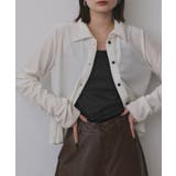 裏起毛カップ付きキャミソール | ad thie | 詳細画像3 