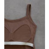 裏起毛カップ付きキャミソール | ad thie | 詳細画像31 