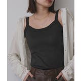 裏起毛カップ付きキャミソール | ad thie | 詳細画像4 