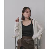 裏起毛カップ付きキャミソール | ad thie | 詳細画像5 