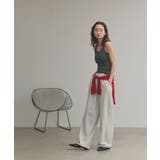 裏起毛リブタンクトップ | ad thie | 詳細画像11 